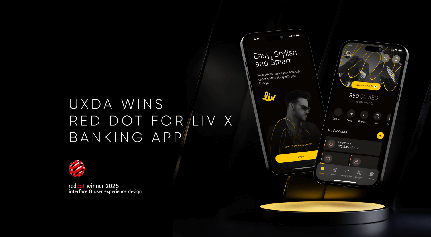 UXDA Triumphs Again: Red Dot 2025 for Liv X Innovative Lifestyle Banking